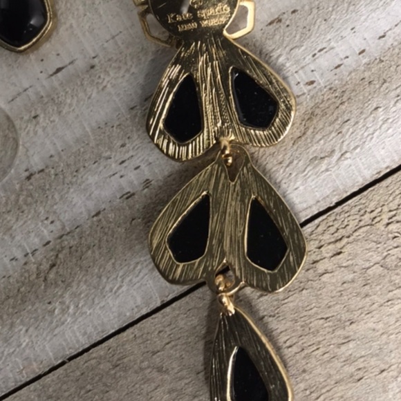 (REDUCED) NWOT KATE SPADE PEARL STUD EARRINGS 2’’ DANGLE - Picture 7 of 7